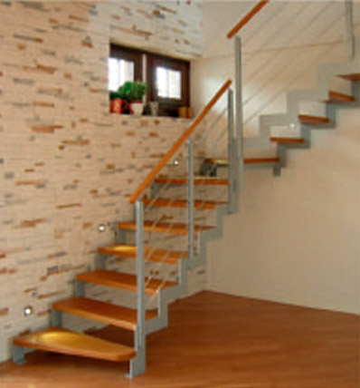 Scale da interno sifer Scala acciaio e legno